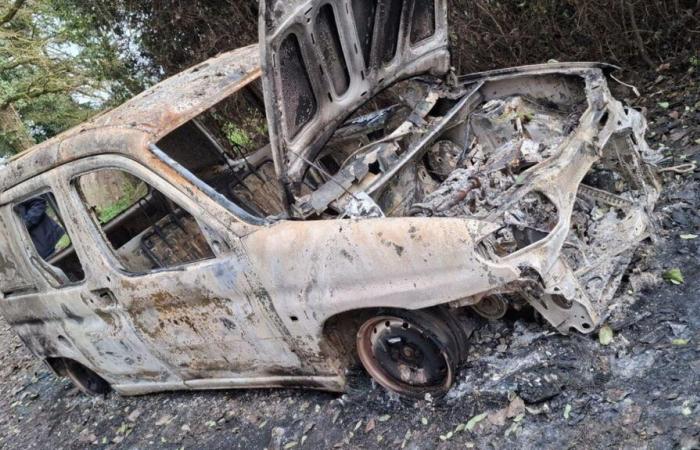 la voiture volée à l’épicerie sociale Pêchereau retrouvée brûlée à Déols