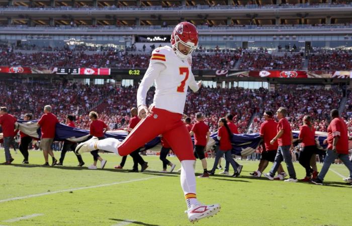 Harrison Butker dans la réserve des blessés pour une opération au genou