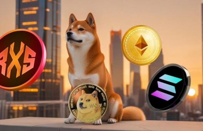 Dogecoin dépasse Solana et Ethereum dans l’intérêt des commerçants, mais cette alternative DOGE devrait tout surpasser en 2024