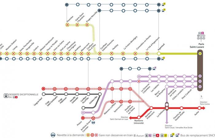 Transilien Ligne J | Focus travaux du 18 au 29 novembre 2024