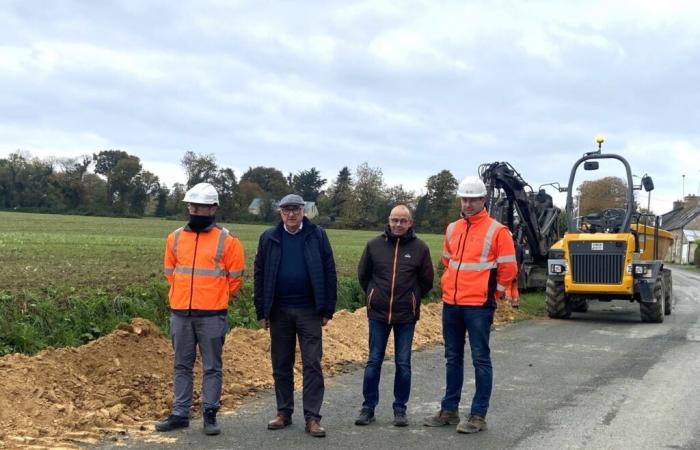 Dans les Côtes-d’Armor, la ville de Plouisy mène des travaux pour « améliorer l’esthétique de la ville »