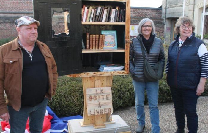 Une première boîte à livres inaugurée à Lourches