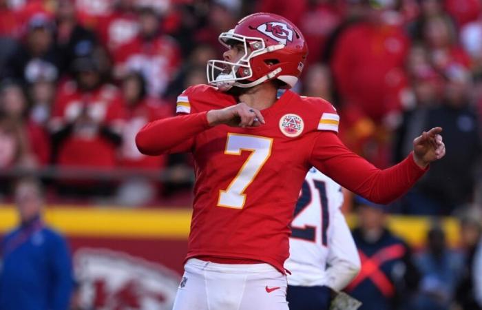 Harrison Butker sera absent trois à quatre semaines