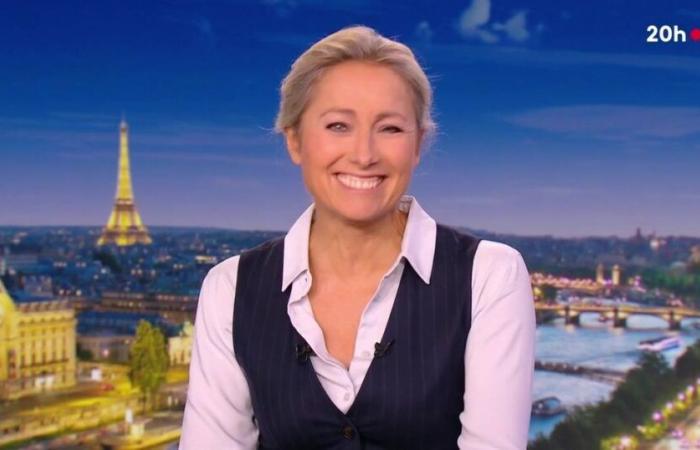 Anne-Sophie Lapix a éclaté de rire en direct du “20 Heures” de France 2 après une transition délicate