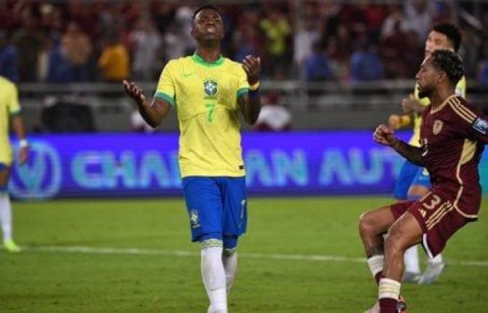 Venezuela vs Brésil.. La Seleção tombe dans le piège du match nul lors des éliminatoires de la Coupe du Monde 2026