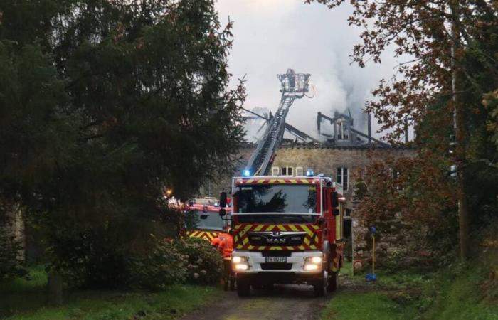 Une maison ravagée par un incendie dans la nuit dans les Côtes-d’Armor, un appel aux dons a été lancé