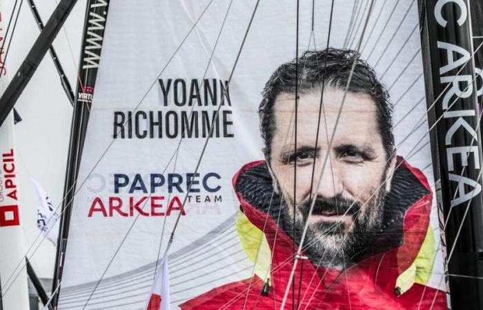 Richomme (Paprec Arkea) prend la tête sur la route des Canaries