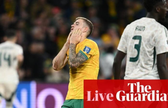 Australie 0-0 Arabie Saoudite : qualification pour la Coupe du Monde 2026 – comme c’est arrivé