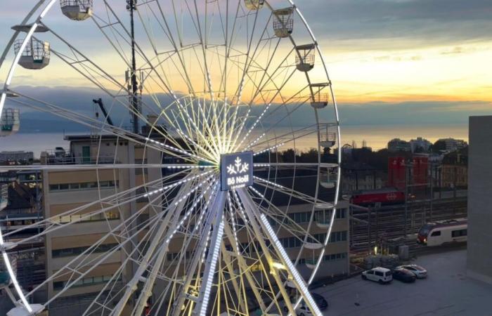 La grande roue est-elle envahissante pour le quartier ?