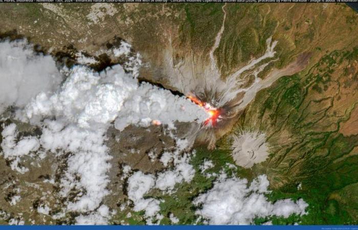 après une éruption volcanique, les vols reprennent