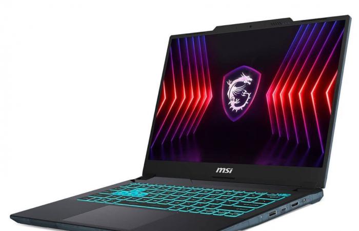 MSI Cyborg 14 A13VE-212FR, ordinateur portable de jeu créatif léger 14″ 144Hz, Ultrabook noir sous Intel Core i5-H et GeForce RTX 4050 – LaptopSpirit