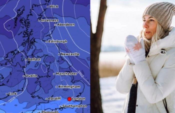 Les prévisions de temps froid voient le Royaume-Uni frappé par un gel de -16 °C et jusqu’à 9 pouces de neige | Météo