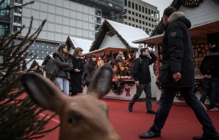 le marché de Noël de La Défense a ouvert ses portes