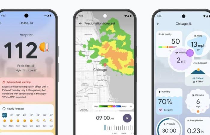 Comment tirer le meilleur parti de la nouvelle application Pixel Weather de Google