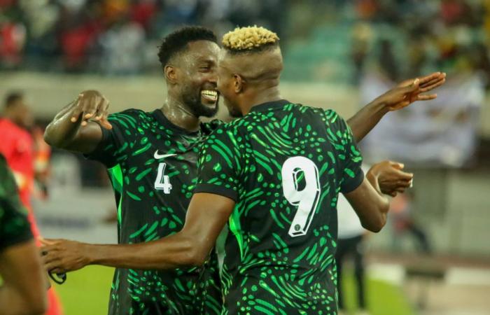 Luttes sur coups de pied arrêtés et 2 autres choses que nous avons apprises lors du match nul des Super Eagles contre les Cheetahs