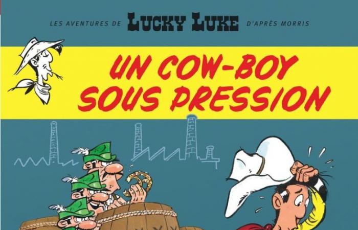 La bière met la pression sur Lucky Luke