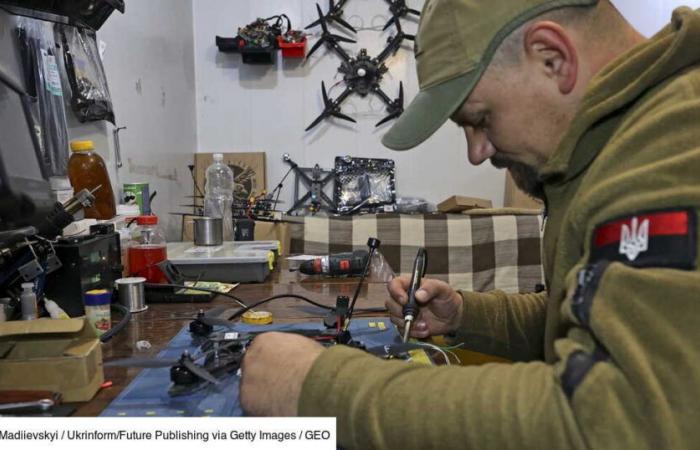 un simple filet, arme ultime des drones de Kiev pour arrêter leurs adversaires russes ?