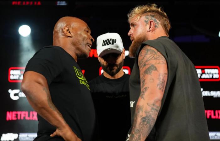 à 58 ans, Mike Tyson revient sur le ring face au YouTuber Jake Paul