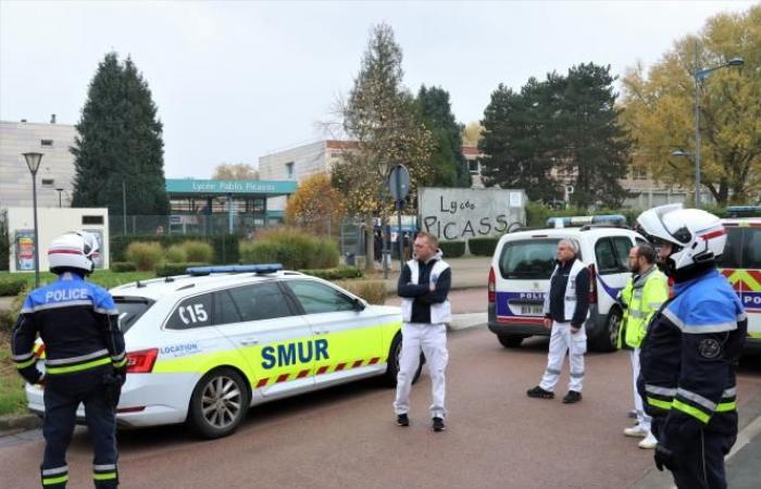 Le lycée Picasso d’Avion a été évacué ce matin