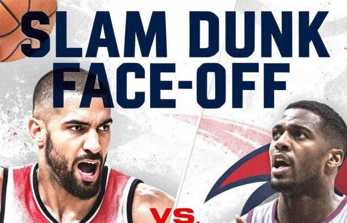 15 novembre | Slam Dunk Face-Off : Wizards contre Hawks le 15 novembre