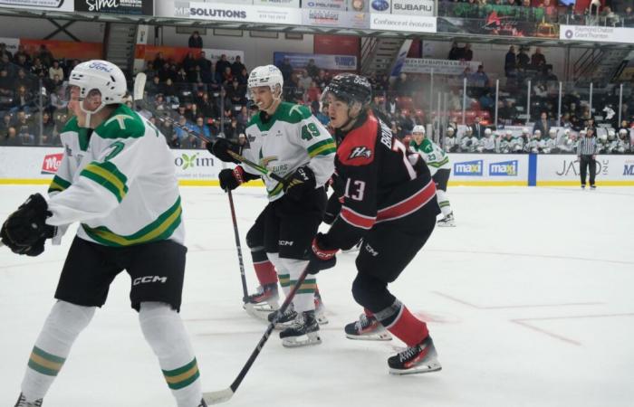 Une seconde difficile a coûté le match à Rouyn-Noranda