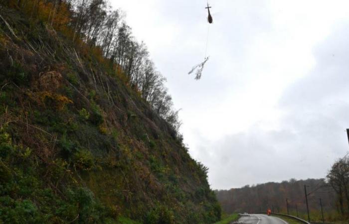 la date de réouverture de la RD 603 qui relie Hombourg-Haut et Moulin-Neuf enfin connue