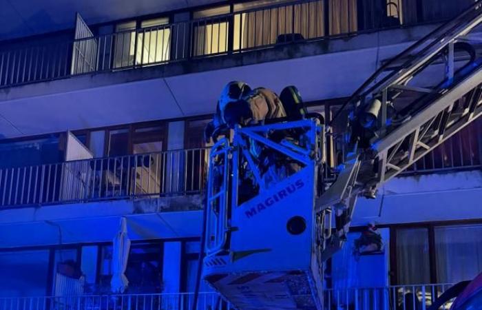 le pronostic vital d’une personne après l’incendie à Uccle (photo)