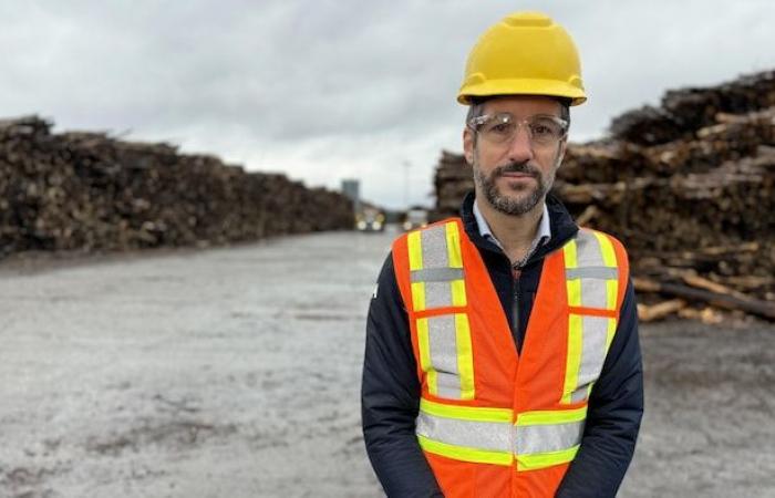 «un risque de fermeture de scieries au Québec»