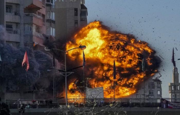 série d’explosions au sud de Beyrouth