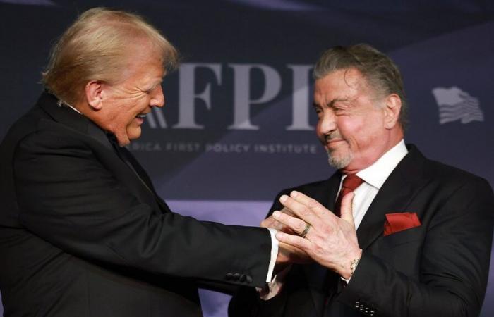 Sylvester Stallone qualifie Trump de “deuxième George Washington” au gala de l’AFPI