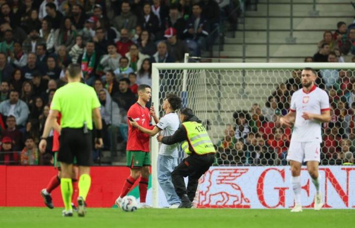 Des photos comme sur le Stade National. Deux incidents au Portugal