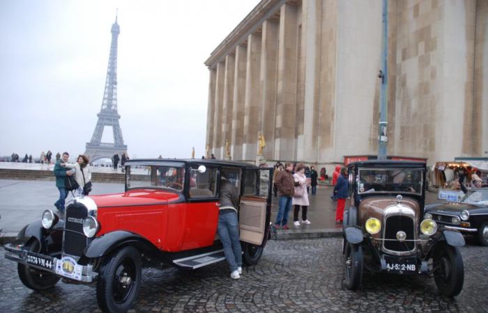 La Traversée hivernale de Paris 2025 en véhicules anciens