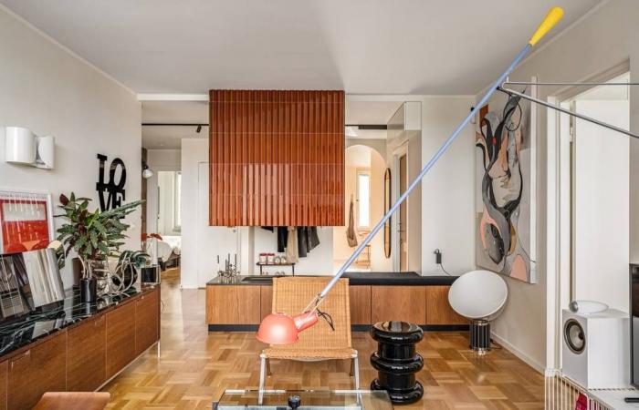 Un appartement rénové de 87m2 dans un esprit mid-century