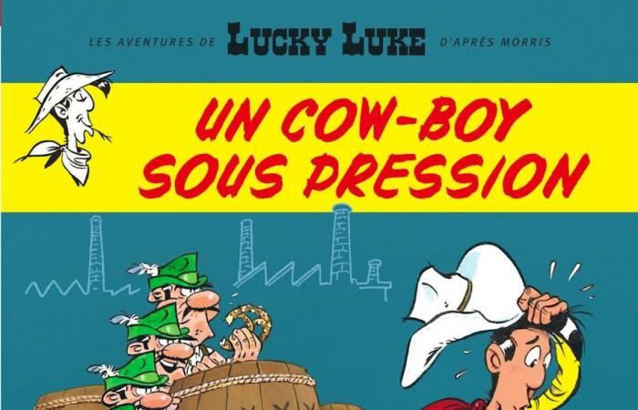 Lucky Luke face à la grève du houblon, tout va bien