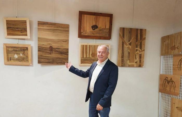 Claude déffe des expositions à Marciac