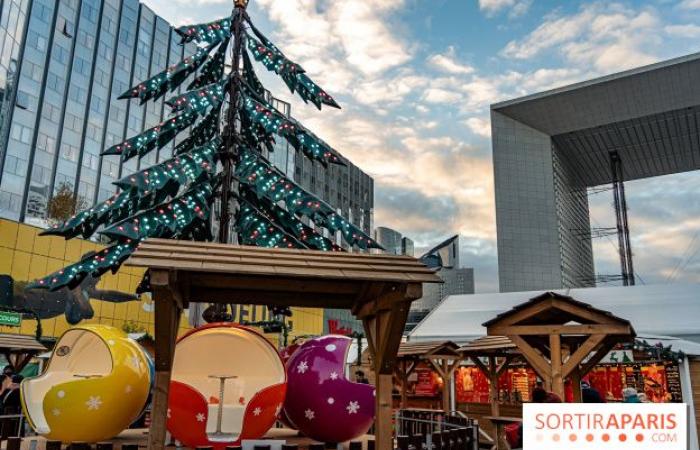 Le marché de Noël géant de La Défense est ouvert ! Animations festives et patinoire au programme