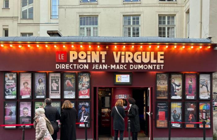 le mentaliste présente son spectacle au Point Virgule