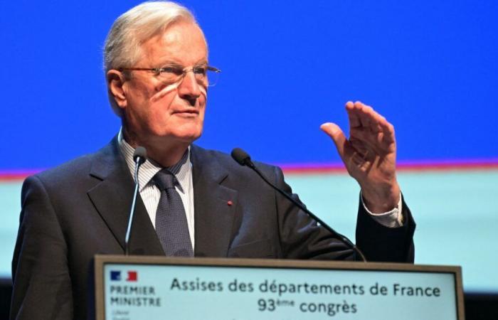 Michel Barnier annonce une réduction “très significative” des économies demandées aux départements