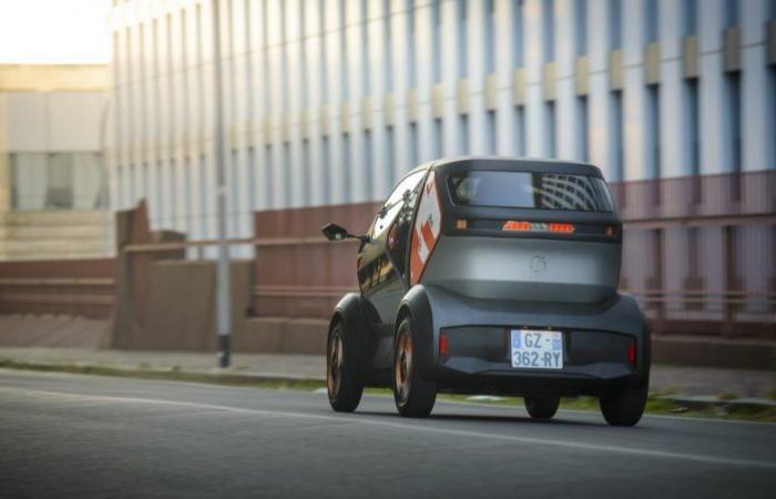 au volant du concurrent direct de Citroën, Ami !