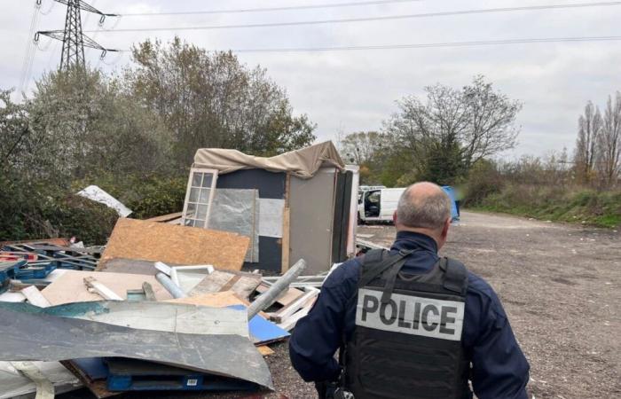 Val-d’Oise : un campement illégal évacué