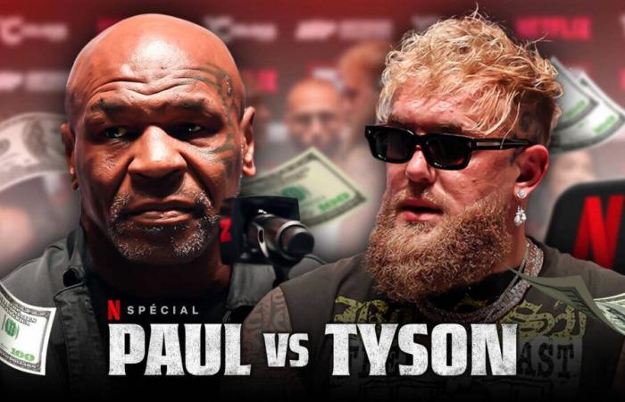 Jake Paul parie aux autres combattants qu’il battra Mike Tyson