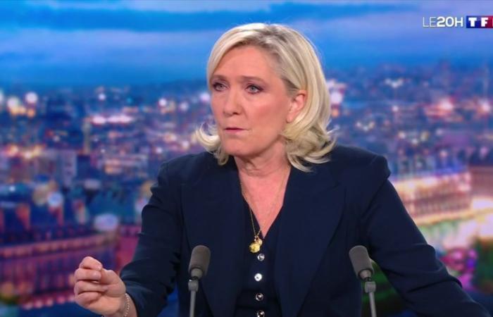 Marine Le Pen poussée dans ses retranchements par Anne-Claire Coudray, elle hausse le ton