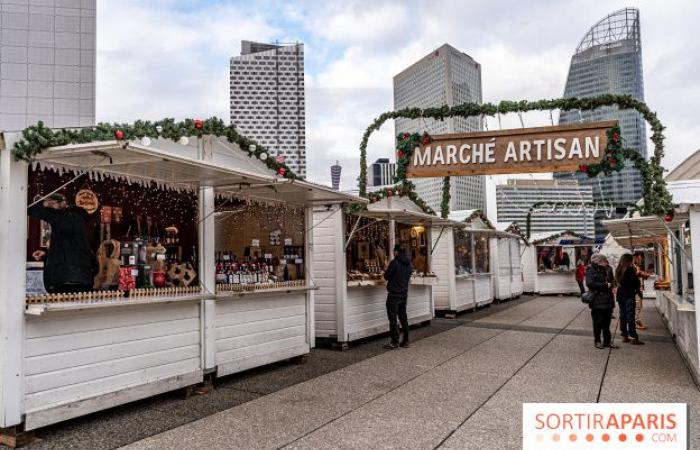 Le marché de Noël géant de La Défense est ouvert ! Animations festives et patinoire au programme