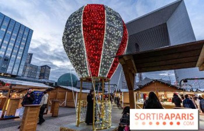 Le marché de Noël géant de La Défense est ouvert ! Animations festives et patinoire au programme