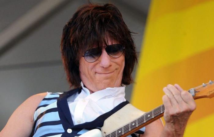 La collection de guitares de Jeff Beck sera mise aux enchères à Londres en janvier