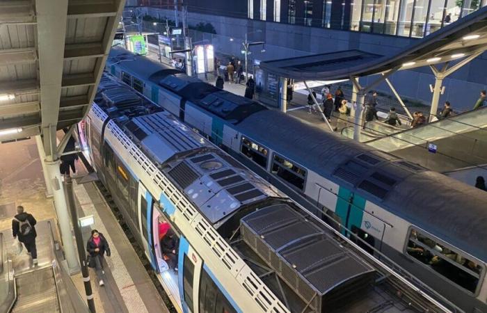 Un homme heurté par un RER à la gare de Nanterre-Université lors d’une intervention des agents de sécurité de la RATP