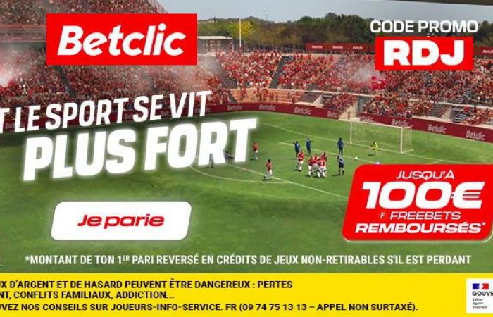 Cote supérieure à 5 à essayer ce samedi sur Betclic !