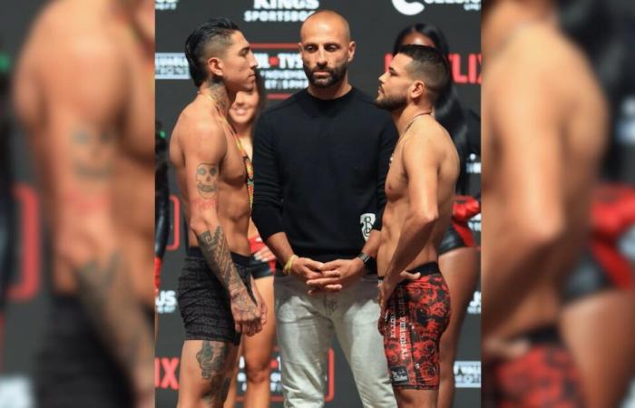 Mario Barrios mène Abel Ramos avant le combat Tyson-Paul