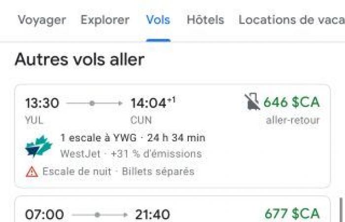 Des vols encore moins chers sur Google Flights