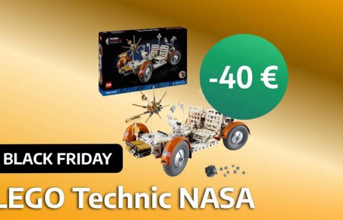 Ce véhicule d’exploration lunaire LEGO Technic NASA est en vente pendant le mois du Black Friday !